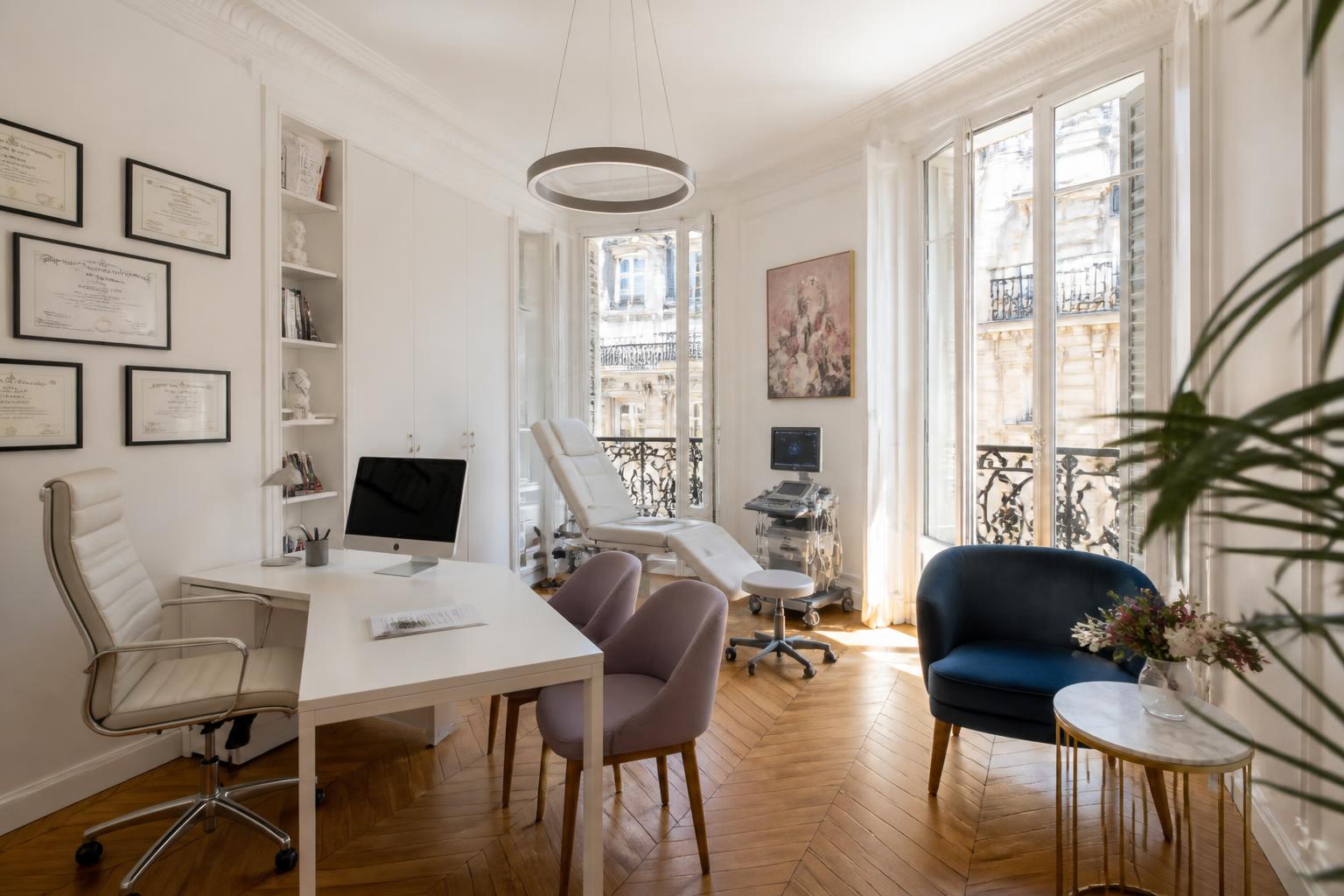 Le cabinet médical parisien