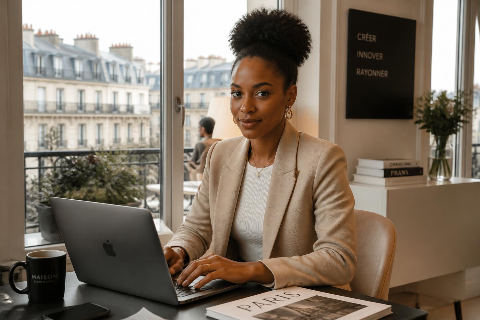 La fondatrice solo à Paris